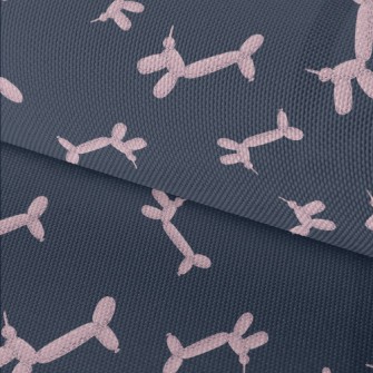 Pink Balloon Dog Waterproof Oxford