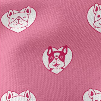 Love Bulldog Waterproof Canvas