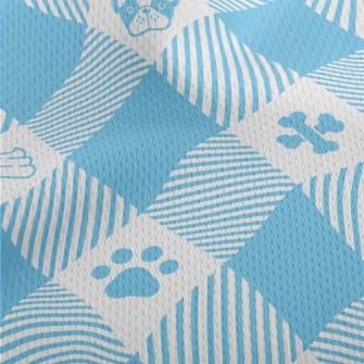 Diamond French Bulldog Element Athletic Mesh Flat Back