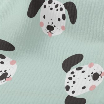 Cartoon Cute Dalmatian Terry