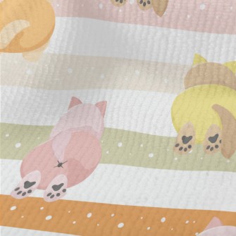 Colored Cat Butt Terry