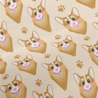Heart Nose Corgi Performance Linen