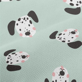 Cartoon Cute Dalmatian Performance Linen