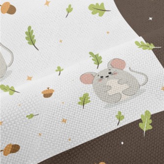 Wild Mice And Acorns Performance Linen