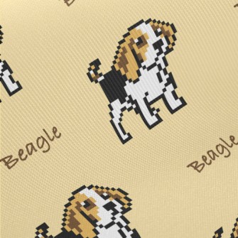 Pixel Beagle Twill