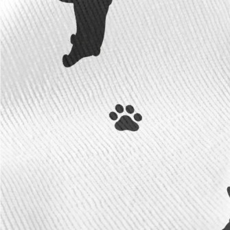 Cute French Bulldog Silhouette Standard Corduroy