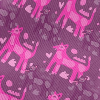 Cartoon Vicious Hound Standard Corduroy