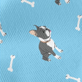 Cute Black And White French Bu Standard Corduroy