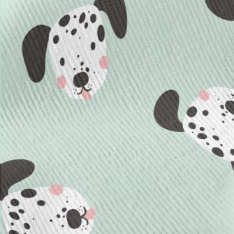 Cartoon Cute Dalmatian Standard Corduroy