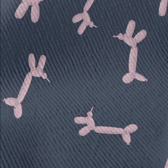 Pink Balloon Dog Standard Corduroy