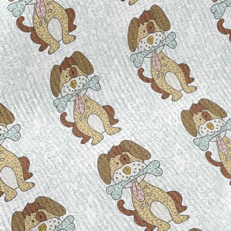 Hand Drawn Happy Mix Standard Corduroy