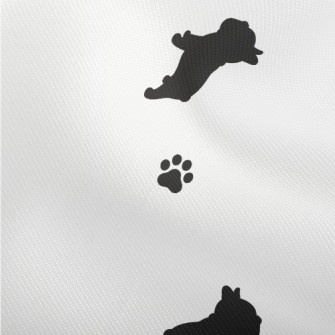 Cute French Bulldog Silhouette Dobby