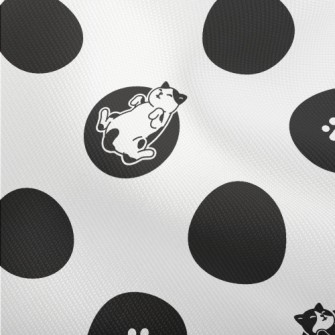 Sleeping Cat With Dots Dobby