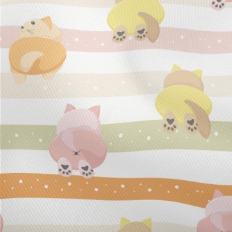 Colored Cat Butt Dobby