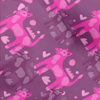 Cartoon Vicious Hound Micro Fleece