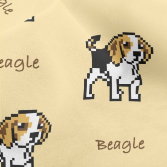 Pixel Beagle Micro Fleece