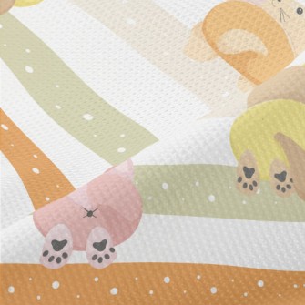 Colored Cat Butt Piqué