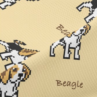Pixel Beagle Piqué