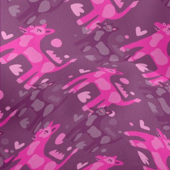 Cartoon Vicious Hound Lightweight Performance Linen