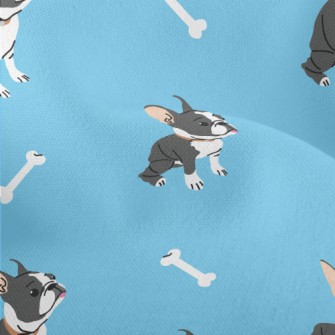 Cute Black And White French Bu Lightweight Performance Linen