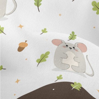 Wild Mice And Acorns Lightweight Performance Linen