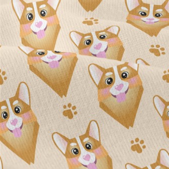 Heart Nose Corgi Modern Jersey