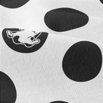 Sleeping Cat With Dots Modern Jersey