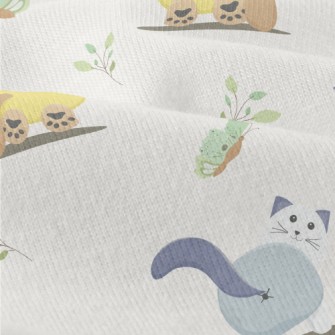 Cat And Butterfly Modern Jersey