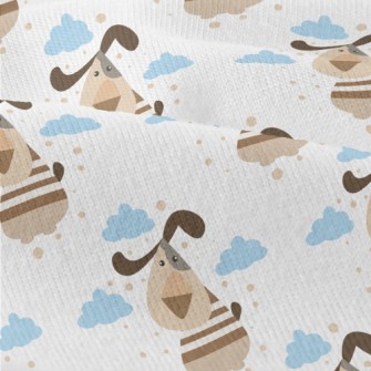 Cartoon Dog In The Sky Modern Jersey