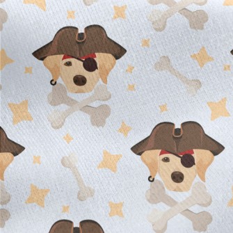 Pirate Labrador Jersey Backed Fleece