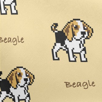 Pixel Beagle Pongee
