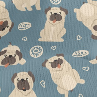 Funny Pug Stretch Jersey