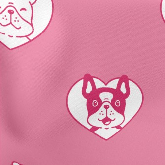 Love Bulldog Lightweight Cotton Poplin