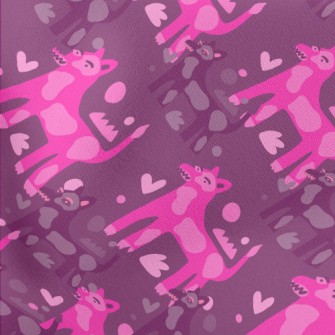 Cartoon Vicious Hound Lightweight Cotton Poplin