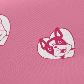 Love Bulldog Midweight Cotton Poplin