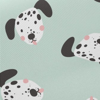 Cartoon Cute Dalmatian Midweight Cotton Poplin