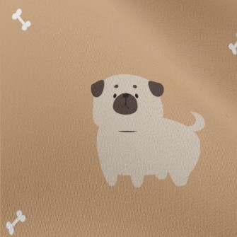 Cute Puppy Baby Chiffon