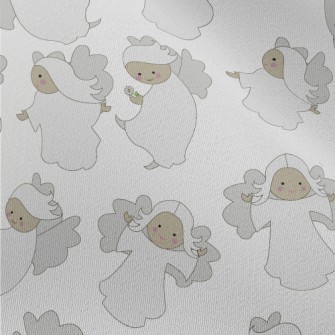 Cartoon Kind Angel Chiffon
