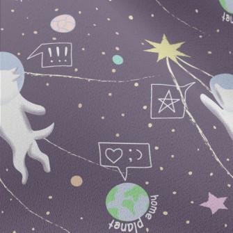 Space Dog Comes Home Chiffon