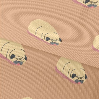 Sleeping Pug Waterproof Oxford