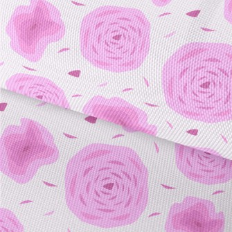Abstract Rose Pattern Waterproof Oxford