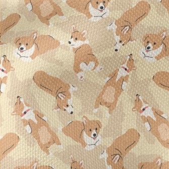 Happy Pet Corgi Waterproof Canvas
