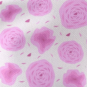 Abstract Rose Pattern Waterproof Canvas