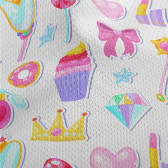 Magic Princess Props Athletic Mesh Flat Back