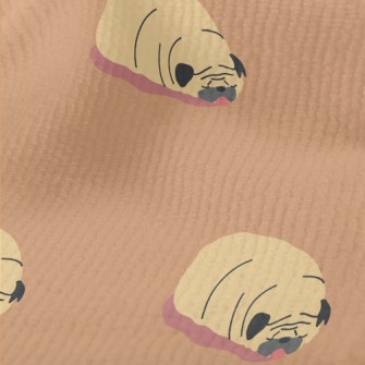 Sleeping Pug Terry