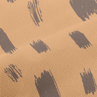 Hand Drawn Giraffe Spots Performance Linen