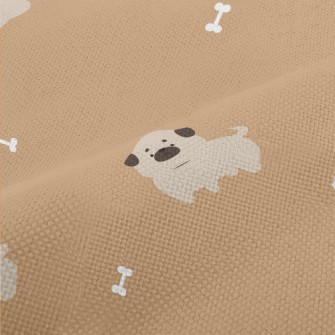 Cute Puppy Baby Performance Linen