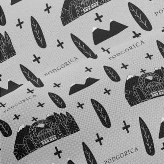 Podgorica Landmarks Performance Linen