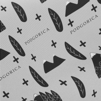 Podgorica Landmarks Twill