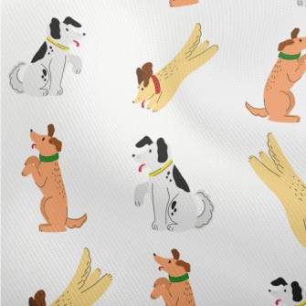 Hand Drawn Pet Dog Training Dobby